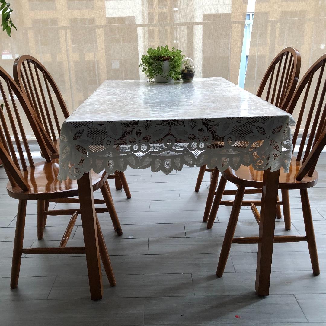Used Dining Table With 4 Chairs Furniture Tables Chairs On Carousell