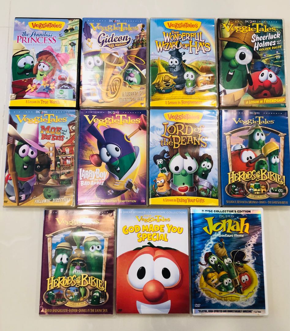 VeggieTales series, TV & Home Appliances, TV & Entertainment, TV Parts ...