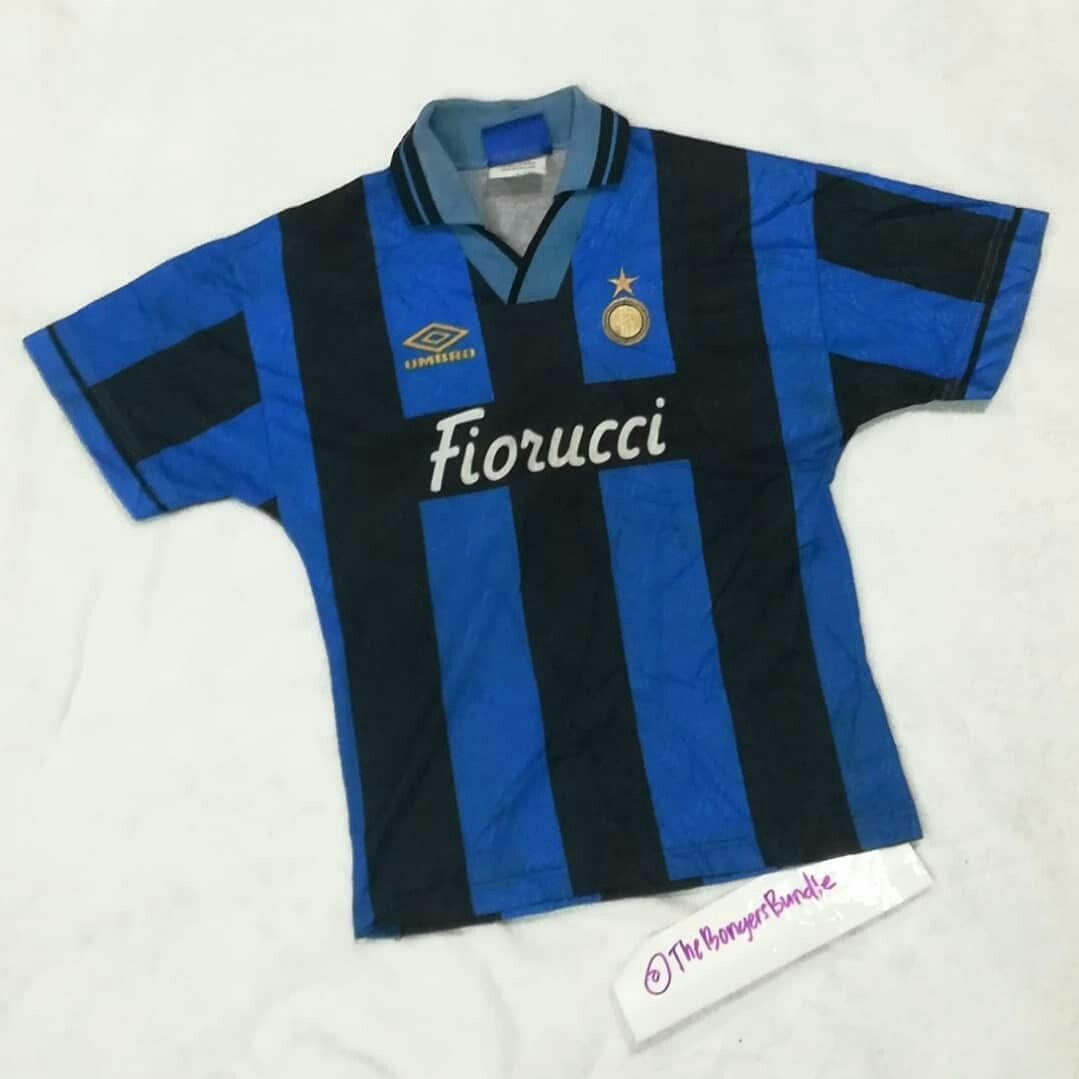 Bergkamp inter milan shirt