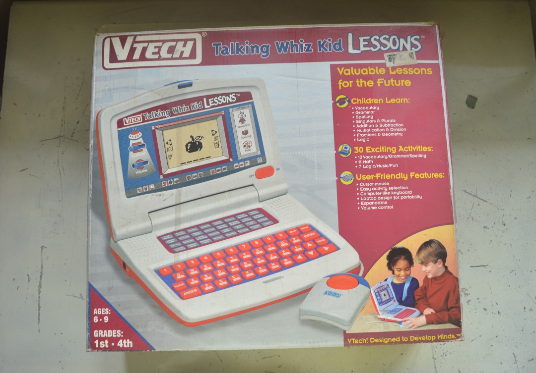 Vtech whiz top kid laptop