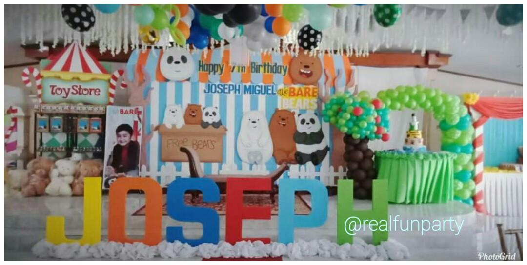 Featured image of post We Bare Bears Birthday Party Theme We ll be there when you turn that corner we ll jump out the bush with a big bear hug and a smile we ll be there