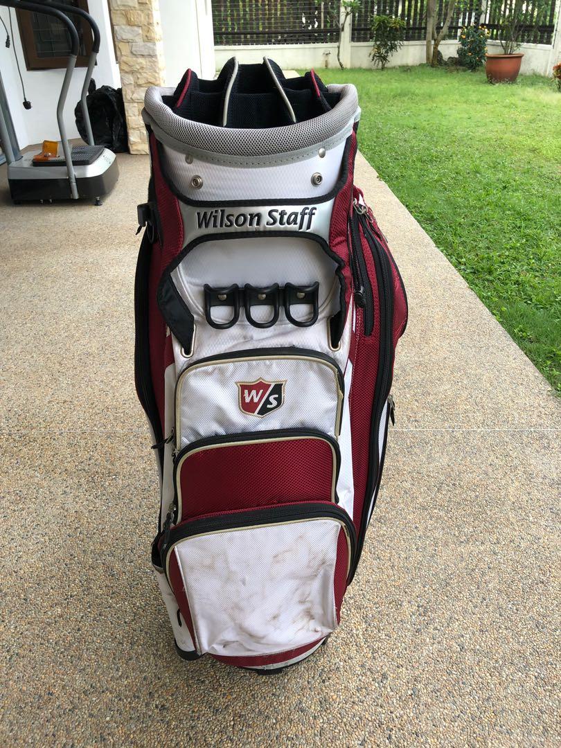 Wilson golf bag, Sports Equipment, Sports & Games, Golf on Carousell