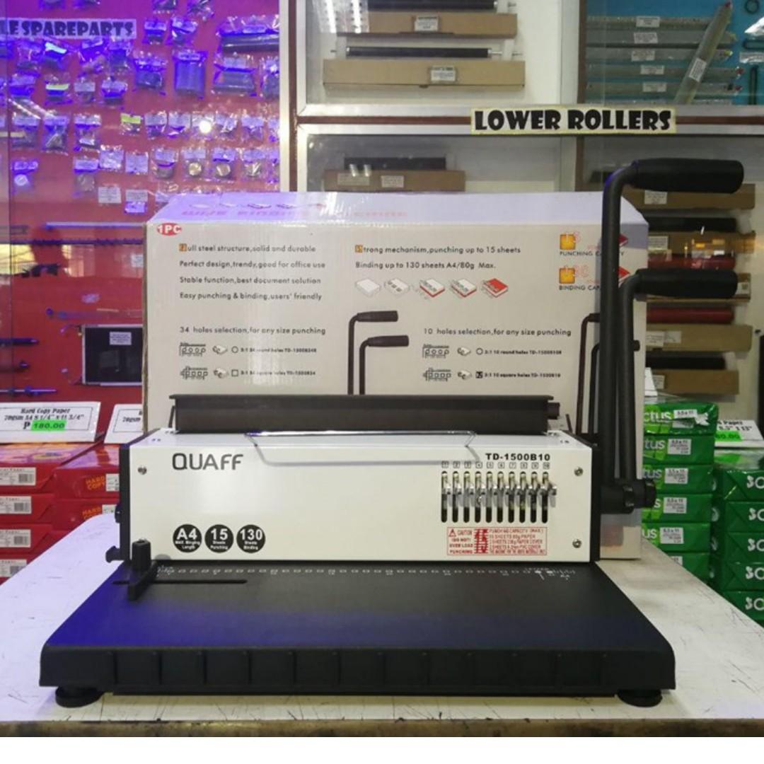 Wire Binding Machine For Sale Electronics Office School Equipment On Carousell