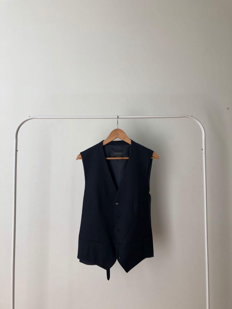 zara suit vest