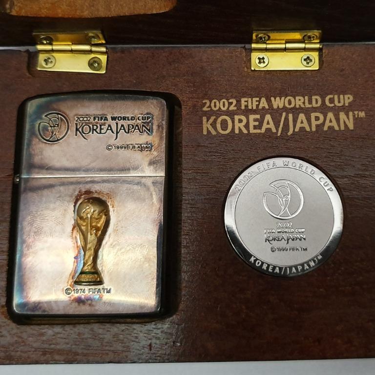 ZIPPO x FIFA World Cup Korea Japan 2002 Official Participants Memoirs  Lighters Collection
