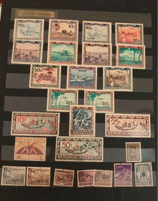 Vintage Stamps Collection