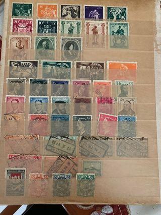 Vintage Old Stamps