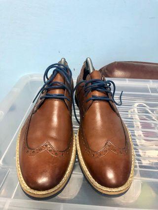 British Tan Clark’s shoes