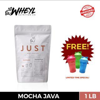 JUST Wheyl Protein 1lb - Mocha Java