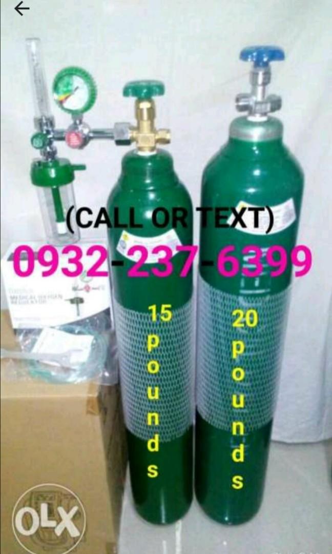 15lbs O2 15lbs SET PACKAGES complete accessories, medical oxygen tank, Beauty ...