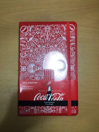 Limited Edition Coca Cola Moleskine Notebook