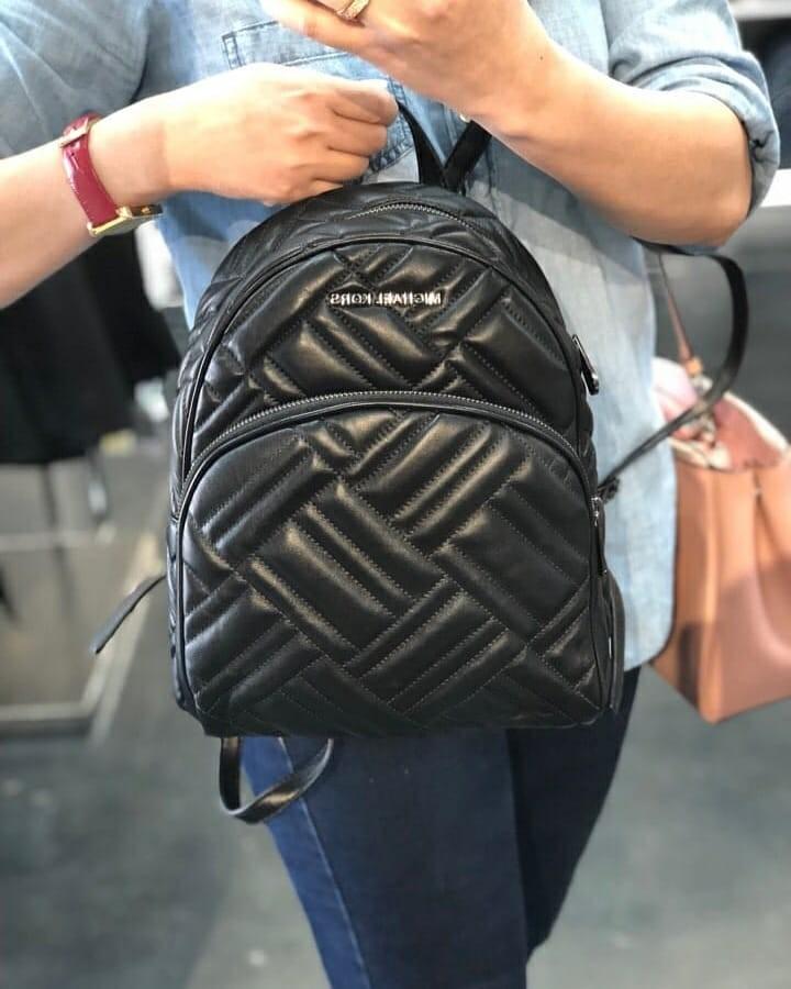 michael kors backpack quilted