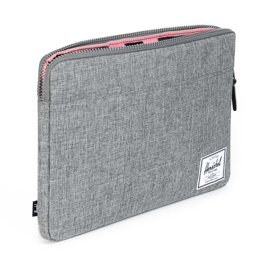 全新潮牌herschel Anchor Sleeve 13吋筆電包雪花灰macbook Air 比電收納包 電腦3c 電腦零件週邊在旋轉拍賣