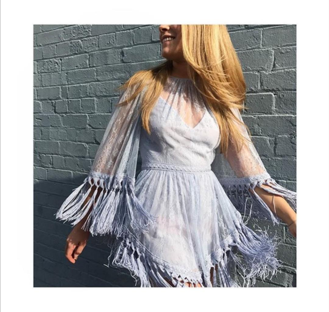 Alice McCall Are You Ready Girl Dress in Periwinkle