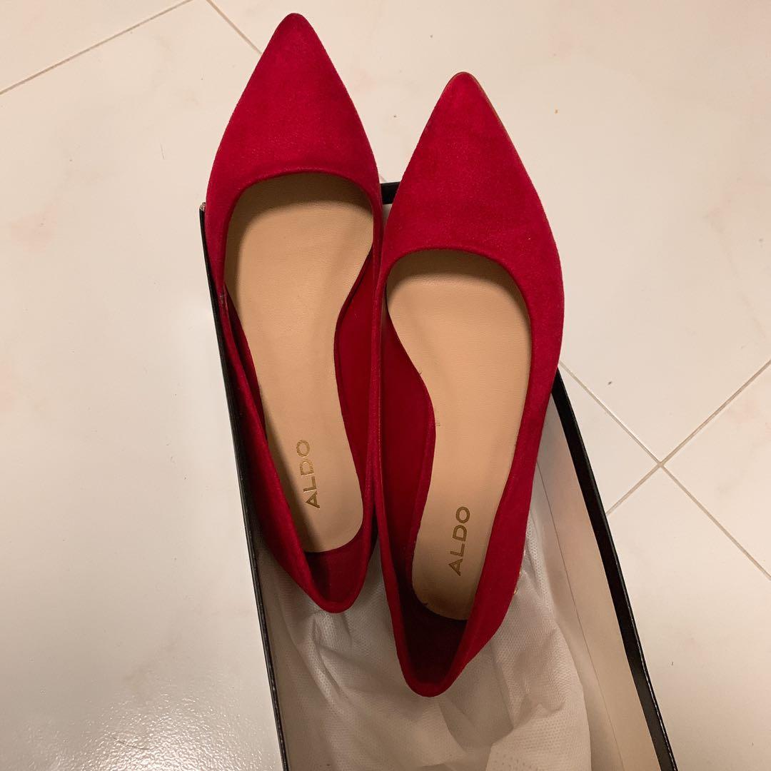 Aldo discount red flats