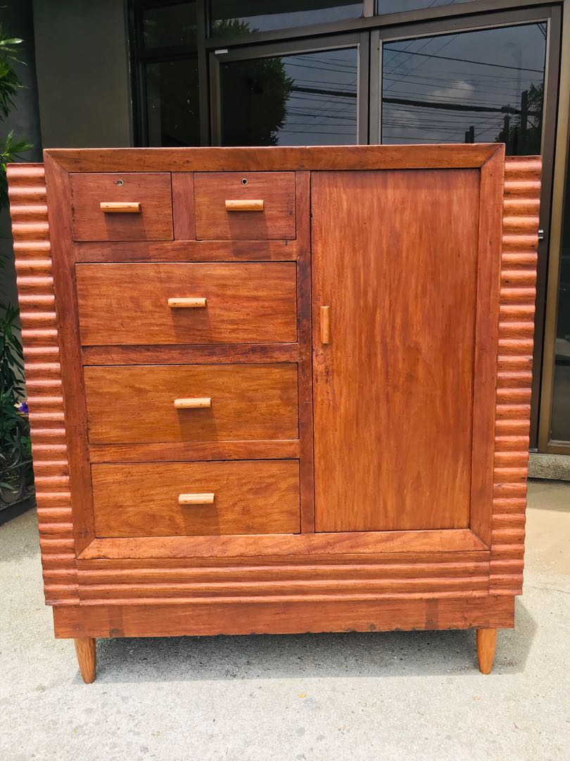 Antique drawer narra wood, Furniture & Home Living, Furniture