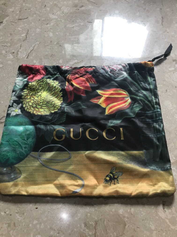 authentic gucci dust bolsa