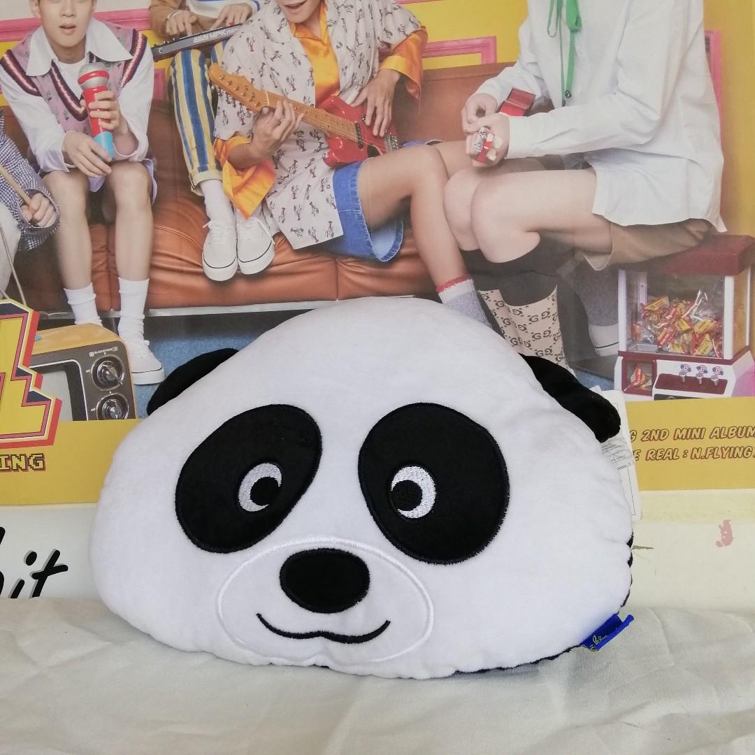 Blue Magic Panda Pillow Hobbies Toys Toys Games on Carousell