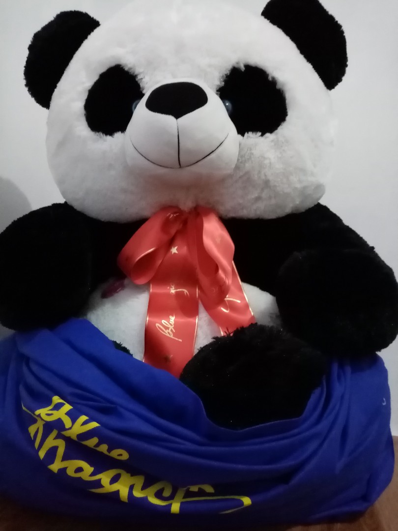 Panda teddy bear blue magic price store