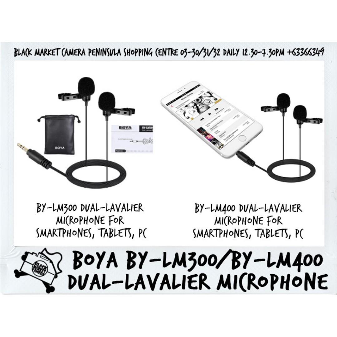 Boya By Lm300 Dual Lavalier Microphone For Dslr Cameras In Nairobi Central Headphones Robeez Electronics Camera Shop Jiji Co Ke For Sale In Nairobi Central Buy Headphones From Robeez Electronics Camera Shop