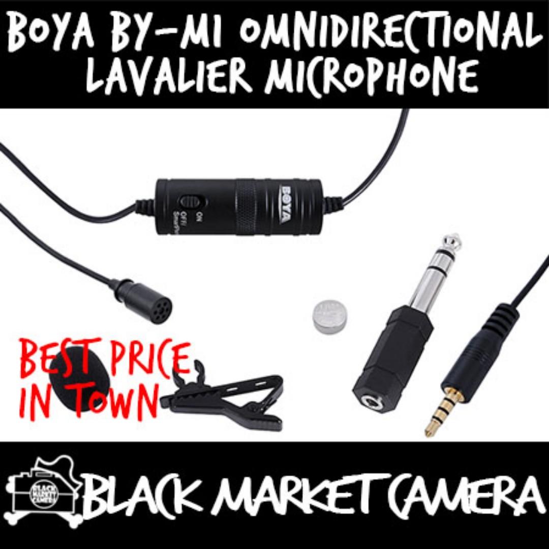 Bmc Boya By M1 Omni Directional Lavalier Microphone On Carousell