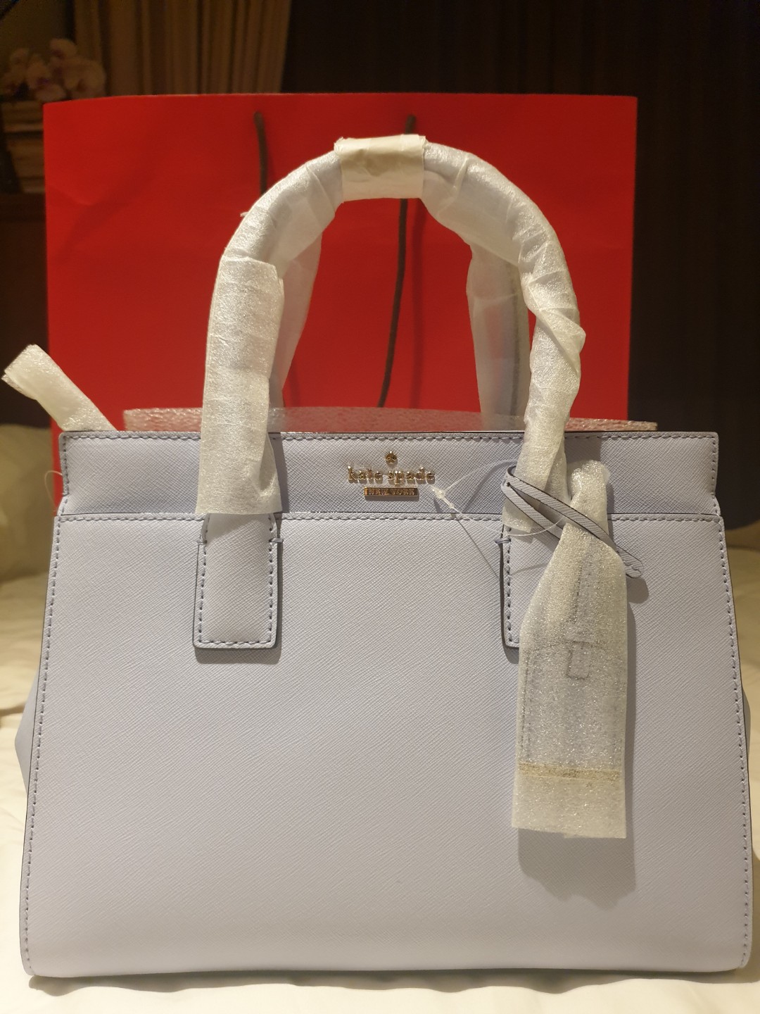 kate spade powder blue purse
