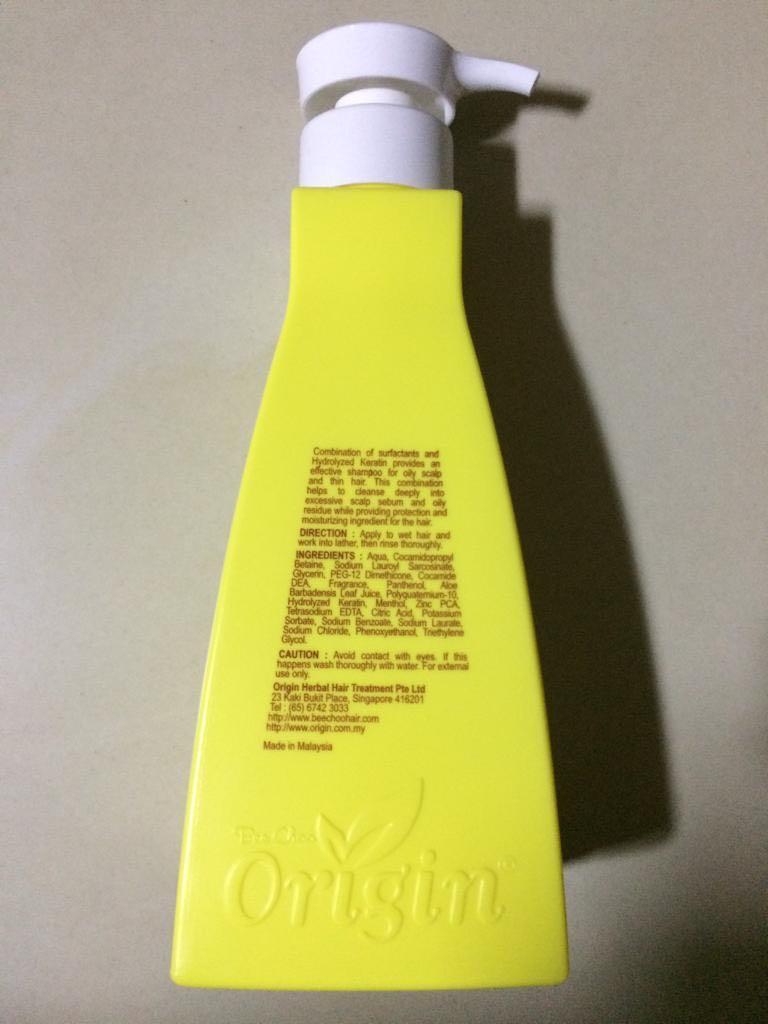 Brand New Bee Choo Origin Purity Scalp Hair Shampoo For Oily