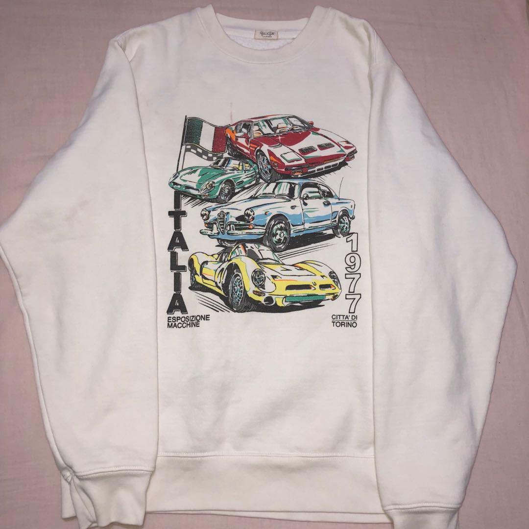 brandy melville italia 1977 racing cars erica sweatshirt