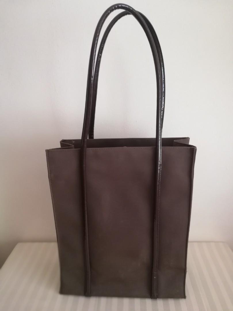 Carlos Falchi Tote Bag Women s Fashion Bags Wallets Tote Bags on Carousell