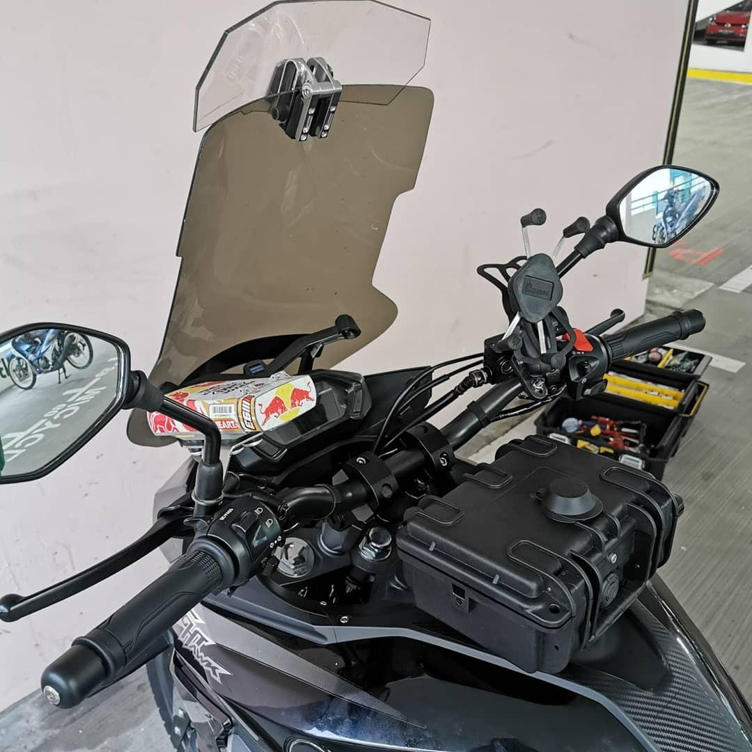 CB400X/Fighthawk/Tourism Honda Handlebar Replacement, Motorcycles