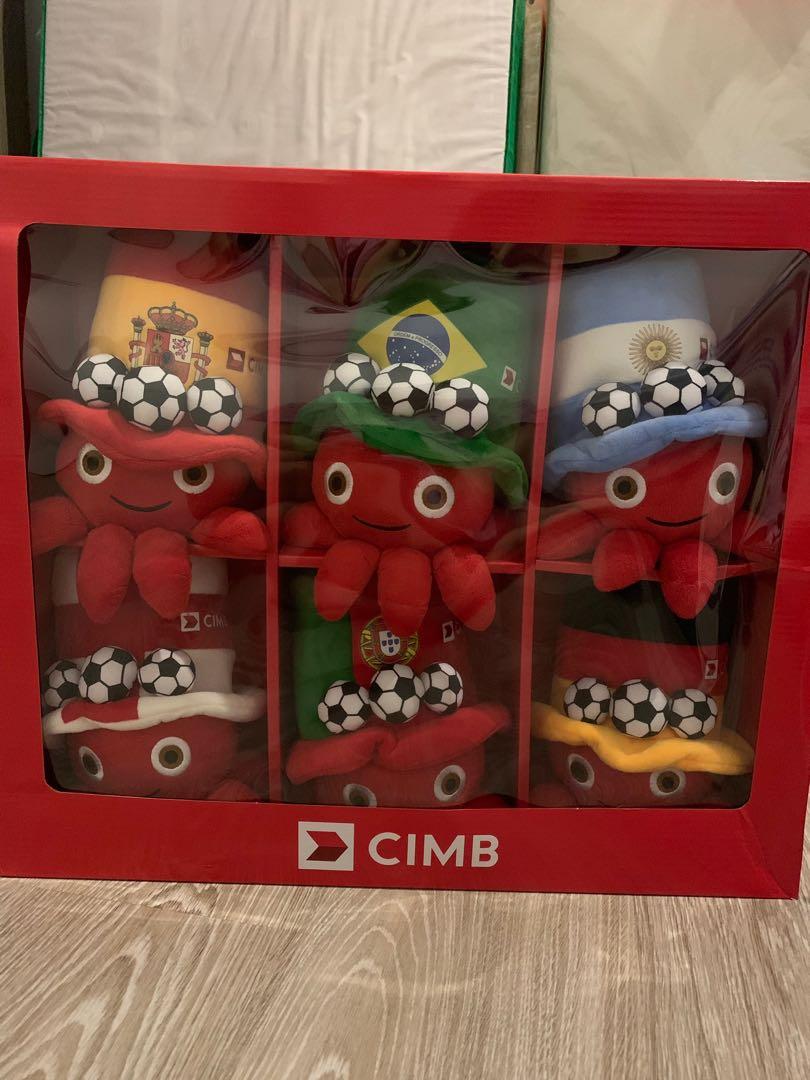 Cimb octopus soft toy 2019 top