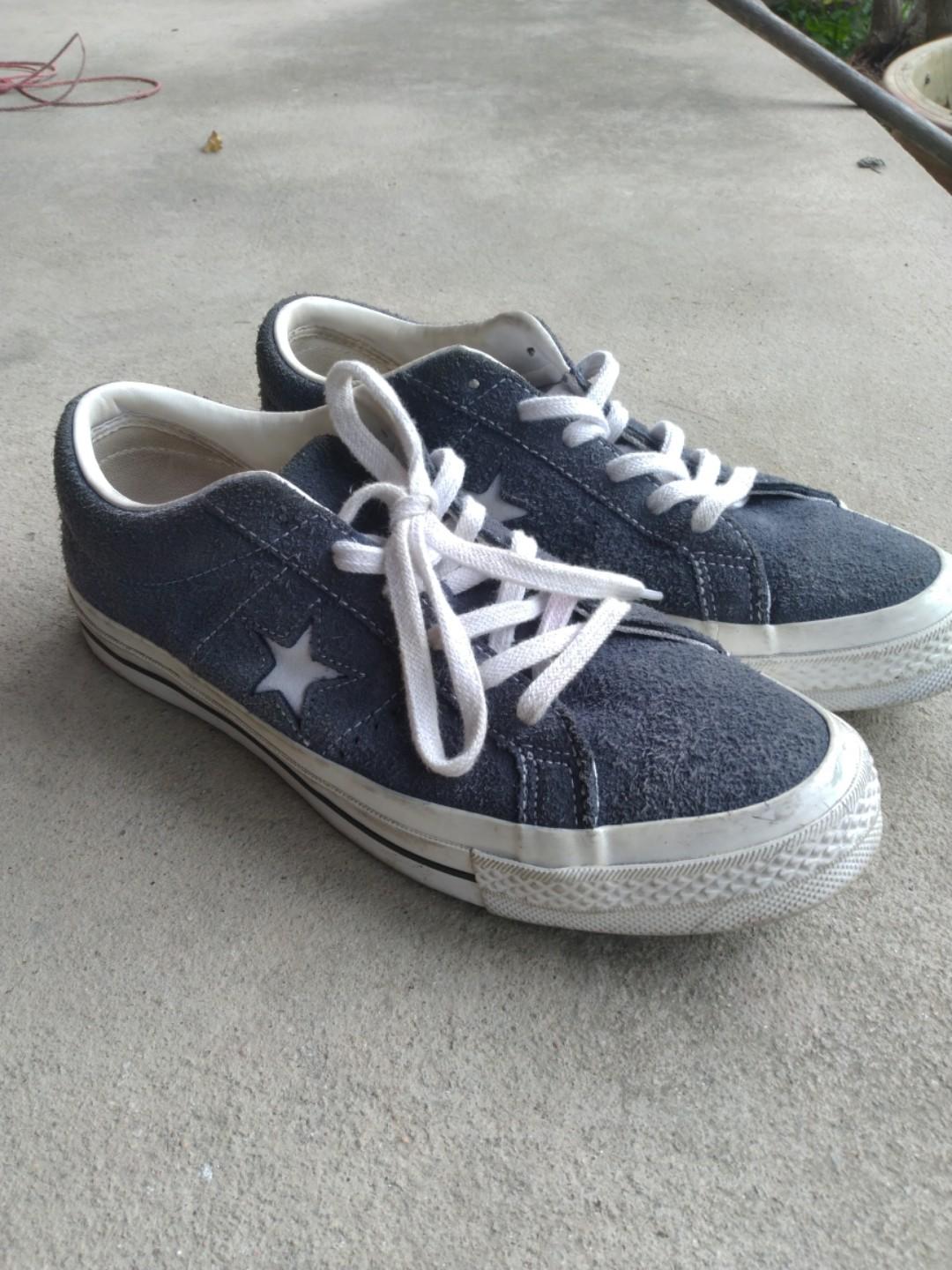 Converse one sale star suede blue