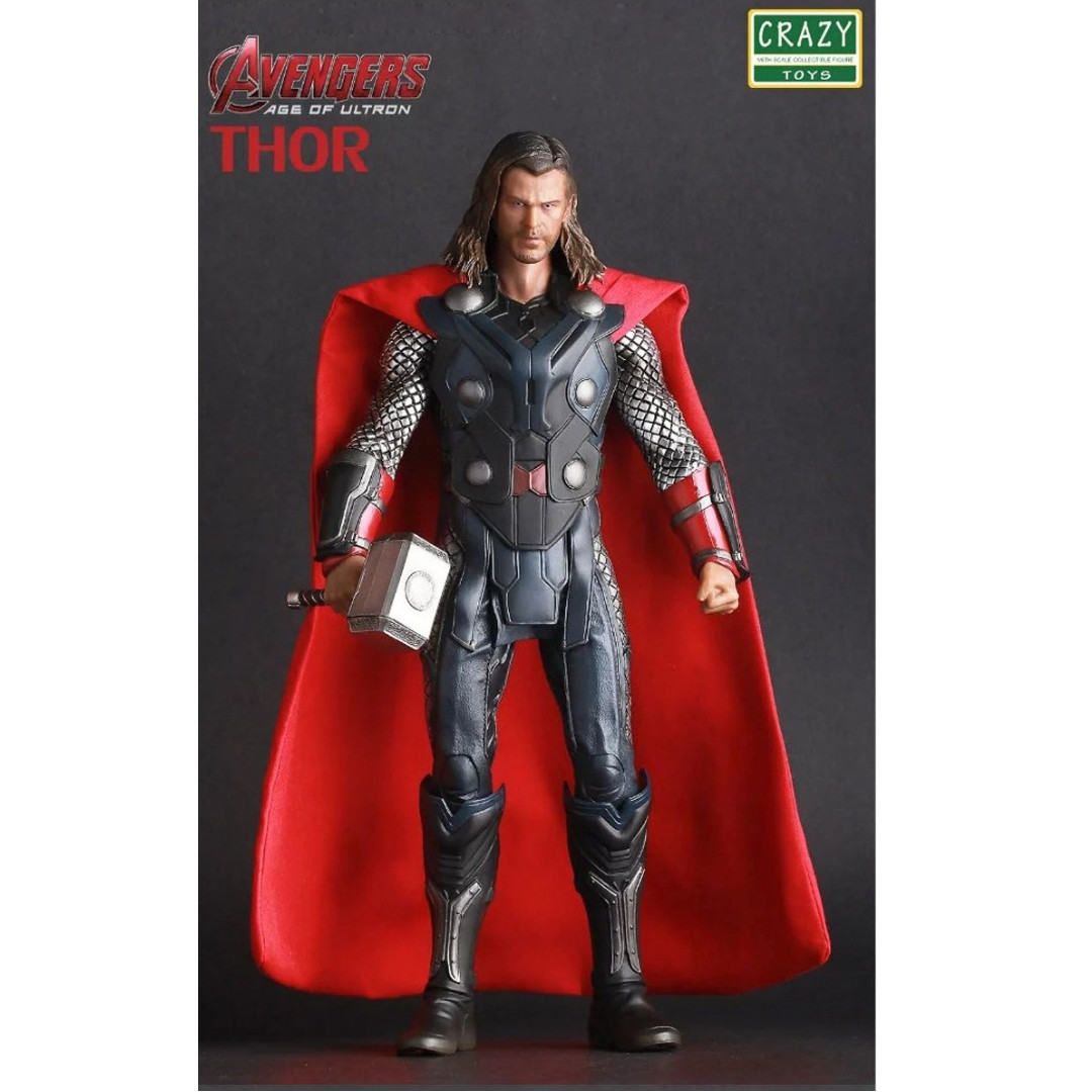 Crazy Toys Avengers Infinity War Endgame Thor Mjolnir Hammer Figure Statue Toy Toys Games Toys On Carousell