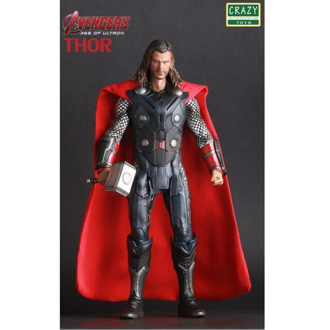 Crazy Toys Avengers Infinity War Endgame Thor Mjolnir Hammer Figure Statue Toy Toys Games Toys On Carousell