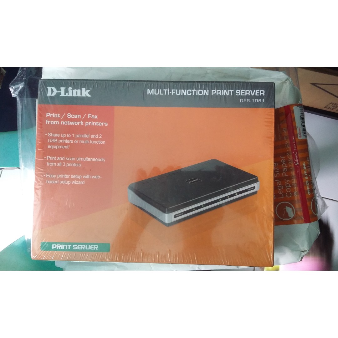 Dlink Print Server DPR1061, Computers & Tech, Printers, Scanners