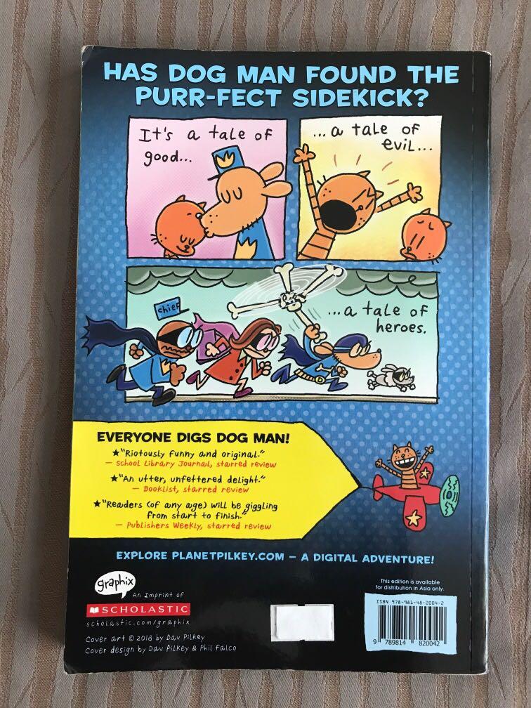 Dog Man And Cat Kid By Dav Pilkey Creator Of Captain Underpants Books Stationery Children S Books On Carousell