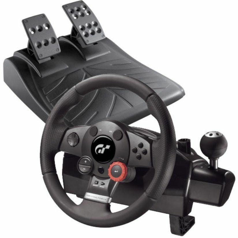 Fanatec Rennsport wheel stand + Logitech Driving Force GT PS4 PS3 GT Sport  賽車架軚盤, 電子遊戲, 遊戲機配件, 手掣- Carousell