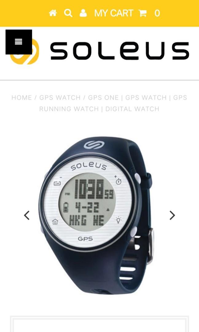 soleus gps one watch