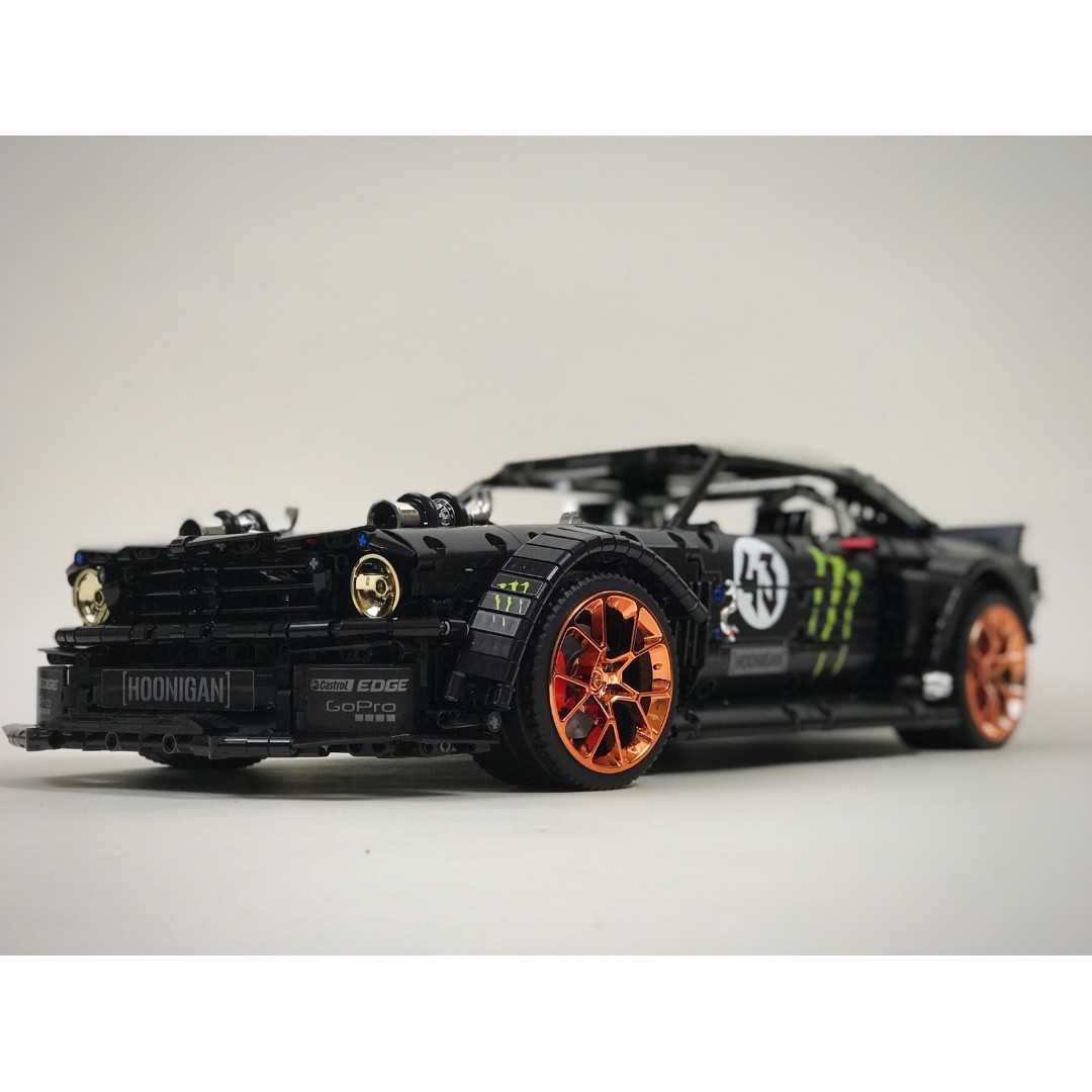 lego technic ford mustang hoonicorn