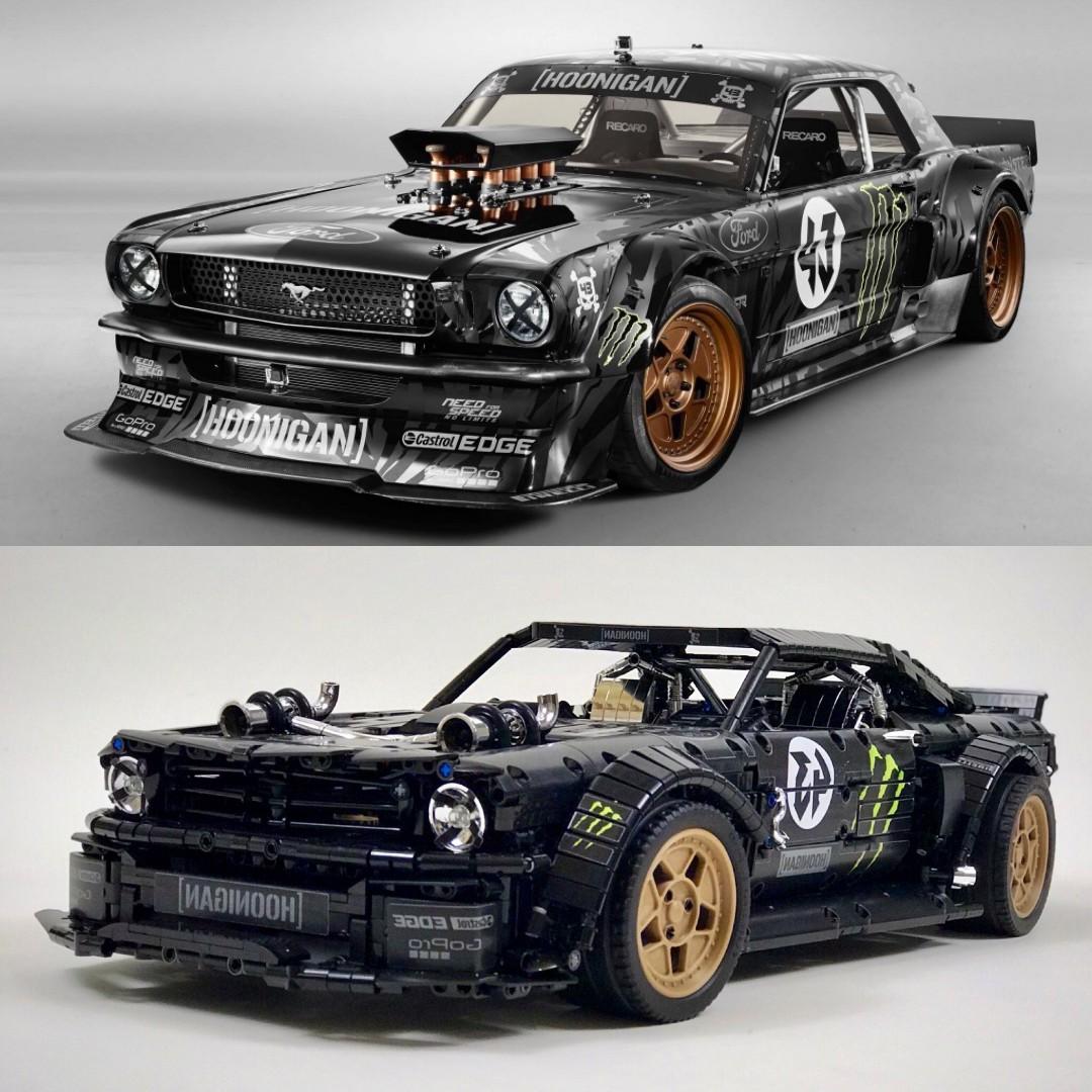 Ford mustang hoonicorn v2 lego top