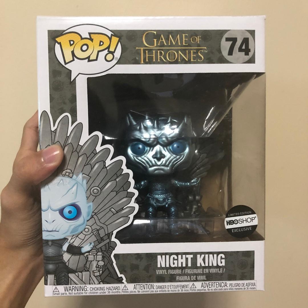 Protector Funko Pop Night King Glow #84 Game of Thrones HBO Exclusive