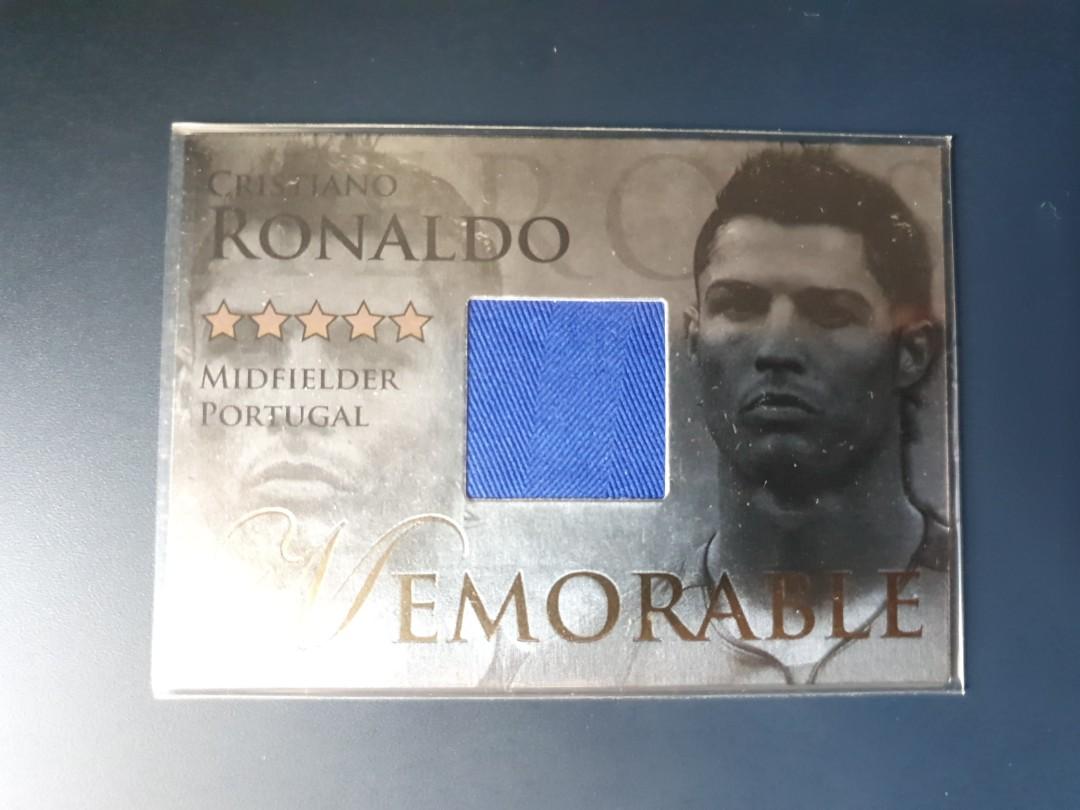 Futera Memorable Cristiano Ronaldo Jersey Card Toys Games Board Games Cards On Carousell