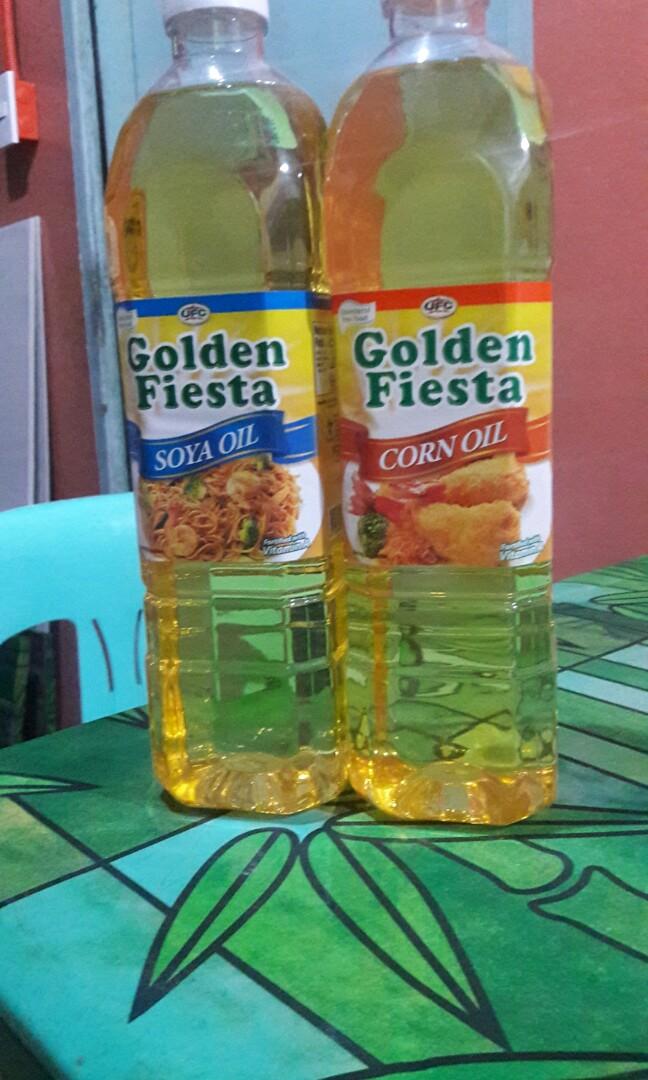 Golden Fiesta Corn oil and Soya Oil (1 liter), Food & Drinks, Packaged