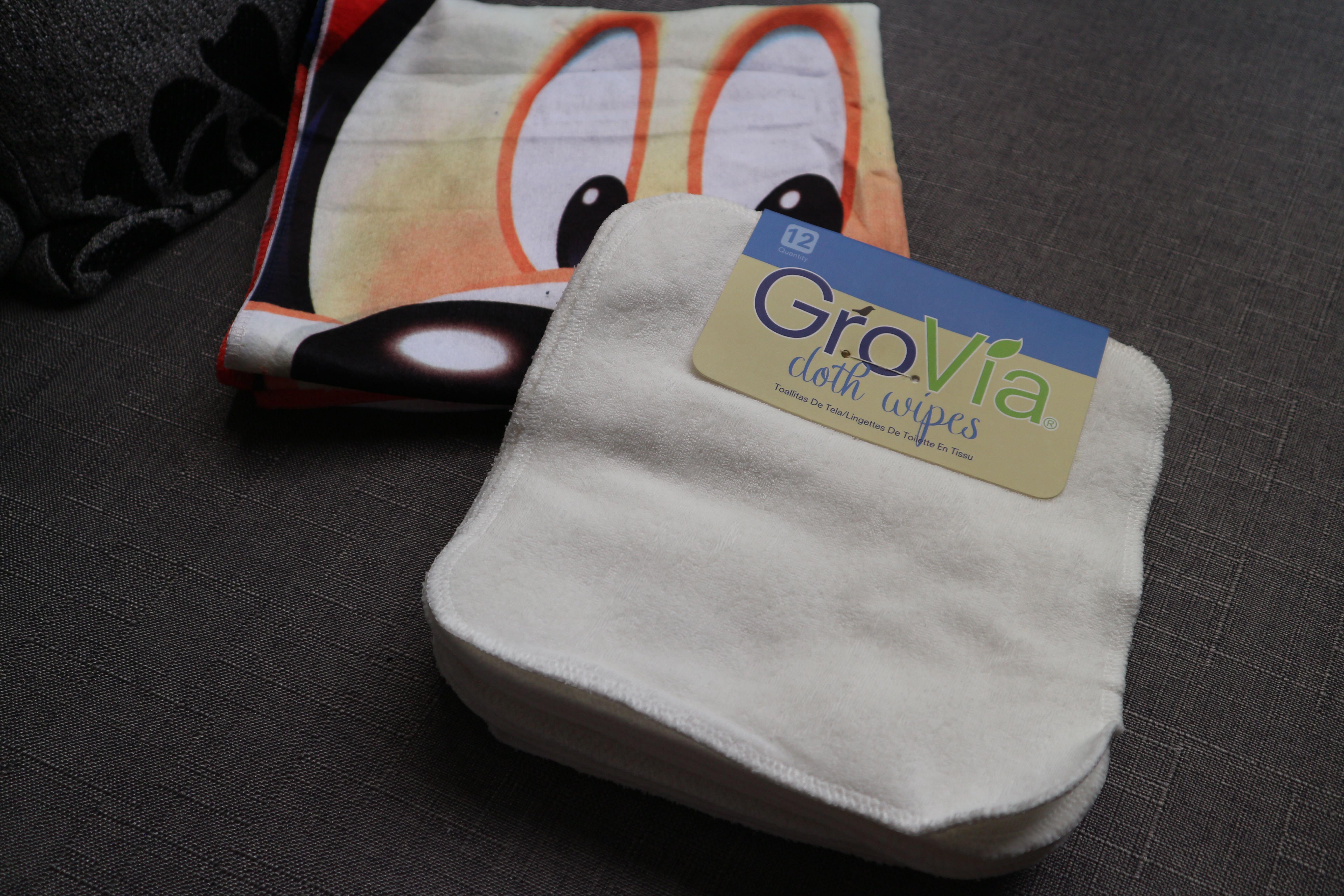 grovia cloth wipes