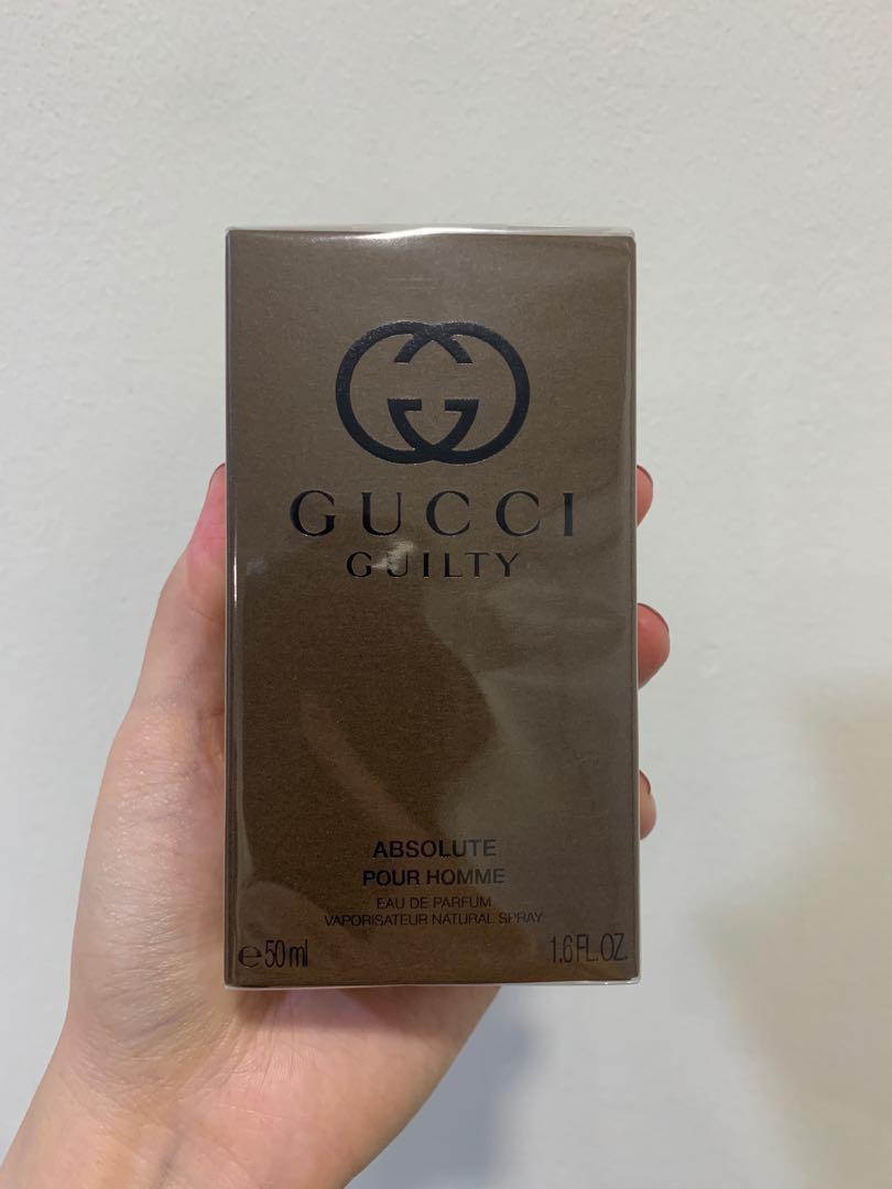 gucci guilty absolute pour homme 50ml