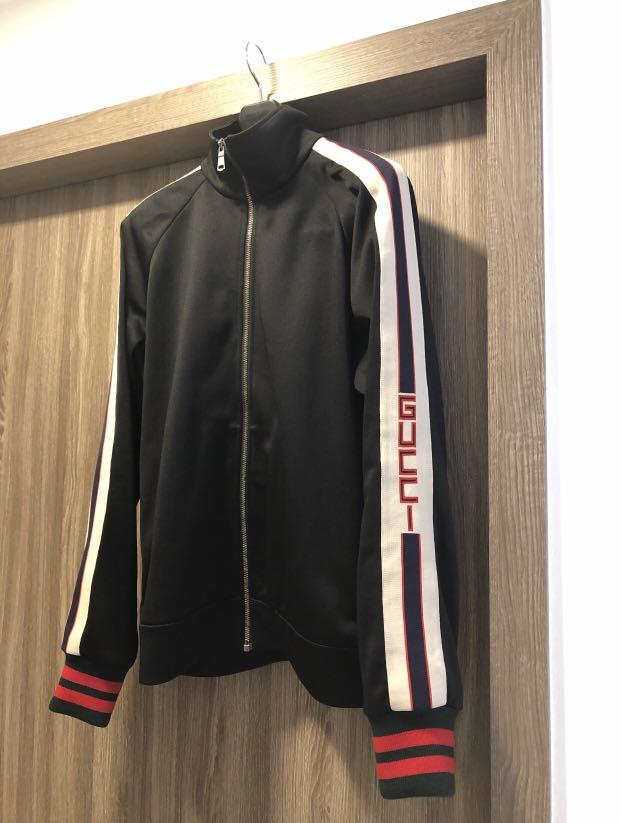 Gucci Technical jersey jacket Men s Fashion Coats Jackets and