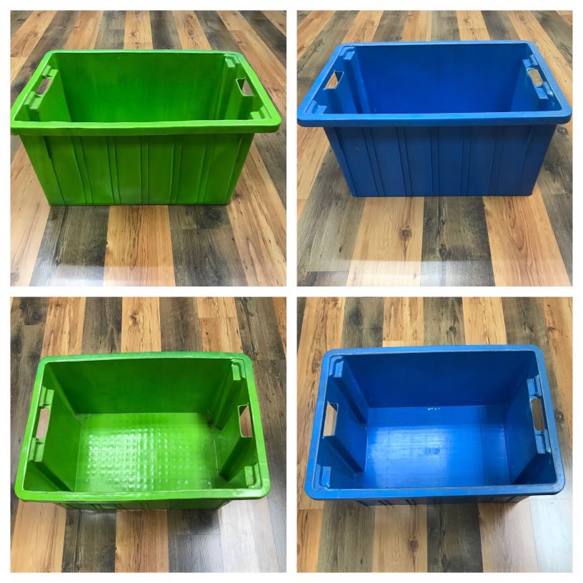 [Clear by 30Sep!] Huge Plastic Storage Tub Container, Furniture & Home