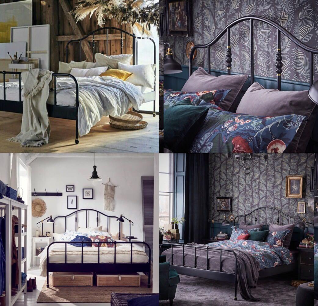 Sagstua bed frame deals king