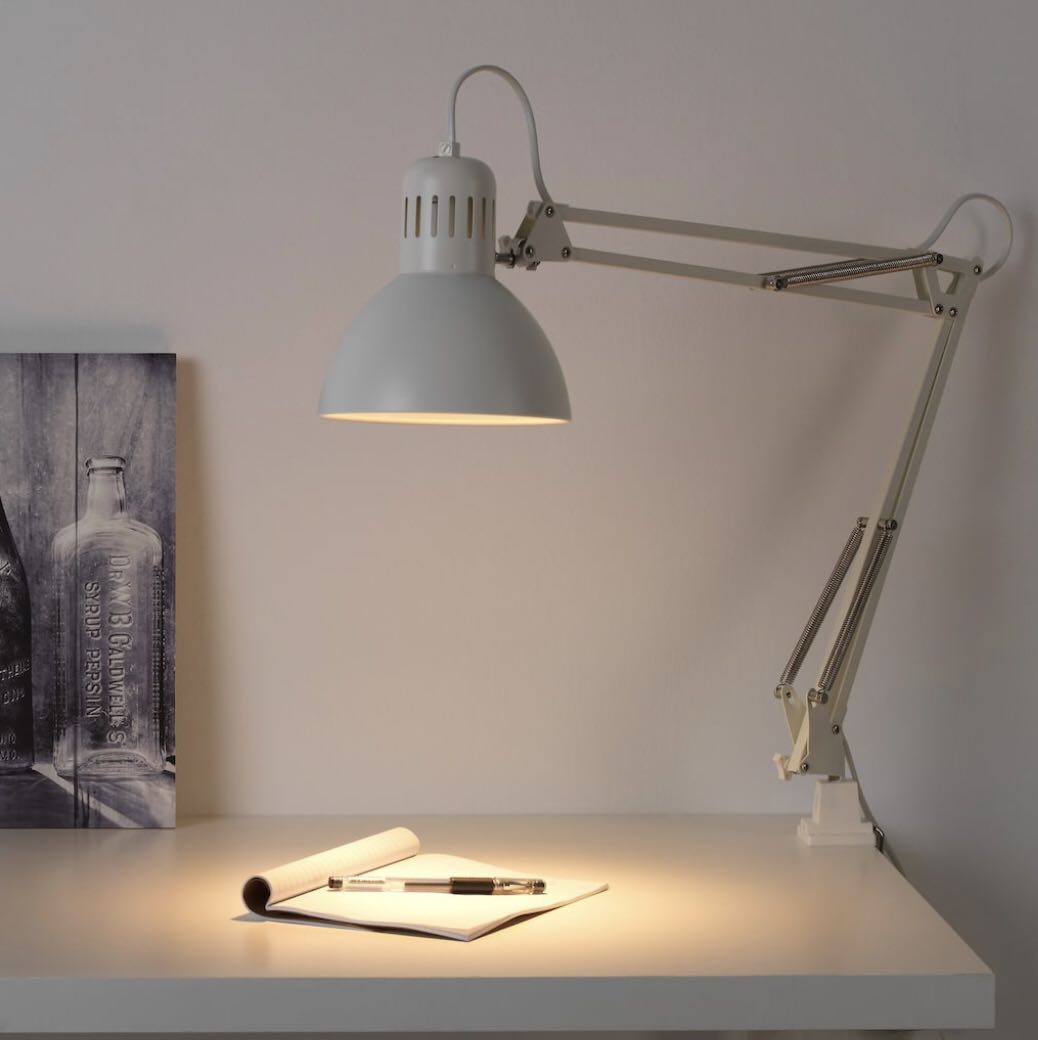 Ikea Tertial Work Lamp Table Desk Without Led Bulb