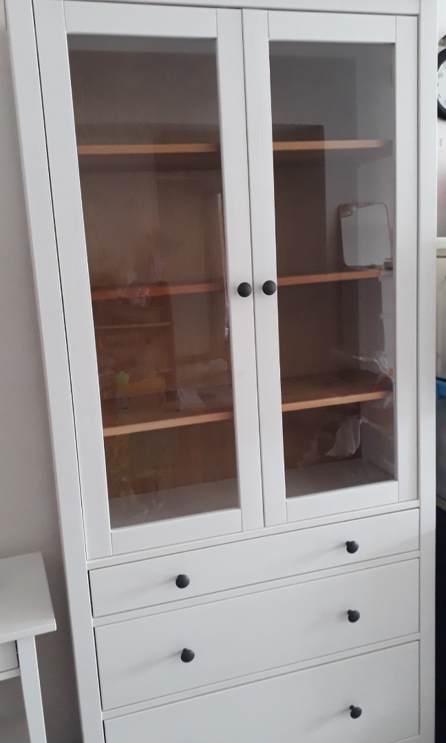 Ikea White Cabinet Ssf On Carousell